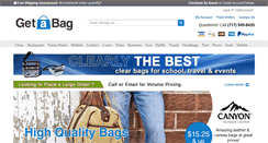 Desktop Screenshot of getabag.com